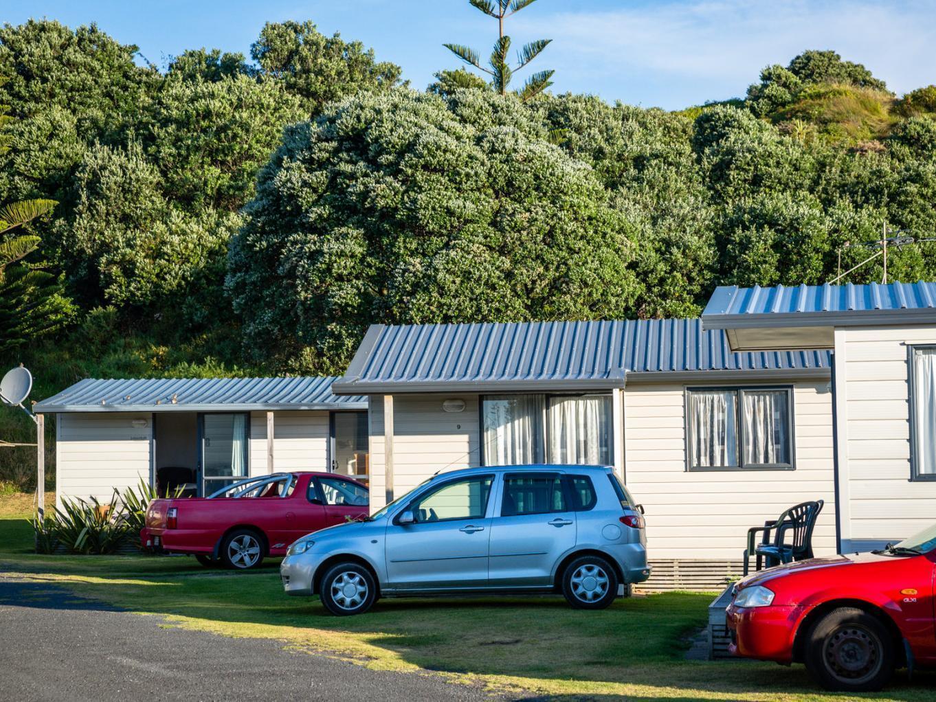 Fitzroy Beach Holiday Park New Plymouth Exterior foto